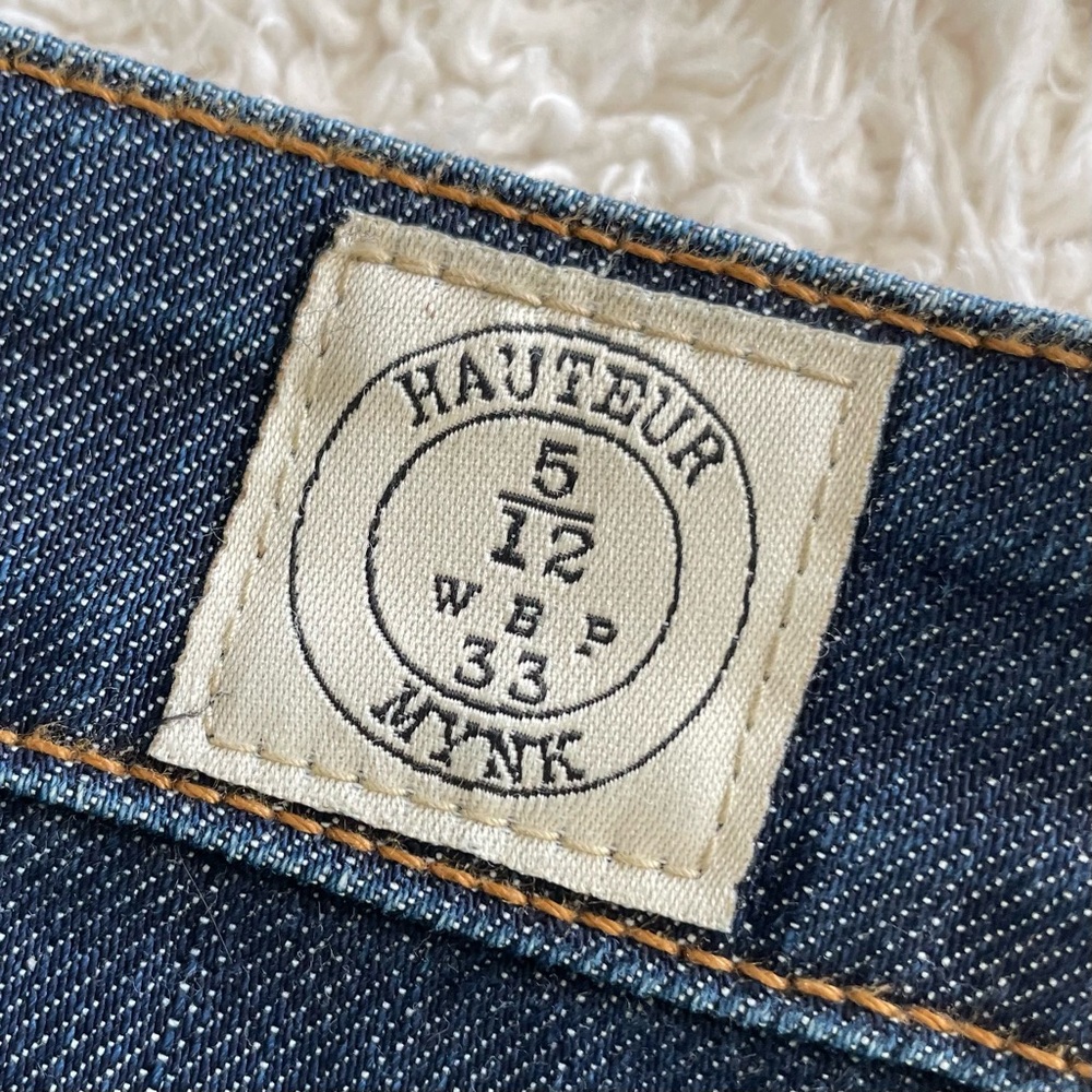 MYNK Hauteur American Made Denim Skinny Medium Wash Blue Jeans Size 29 - Picture 3 of 12